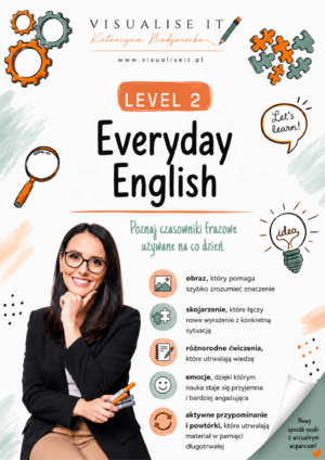 VISUALISE IT – Phrasal Verbs Level 2 – Everyday English: Poznaj czasowniki frazowe używane na co dzień.