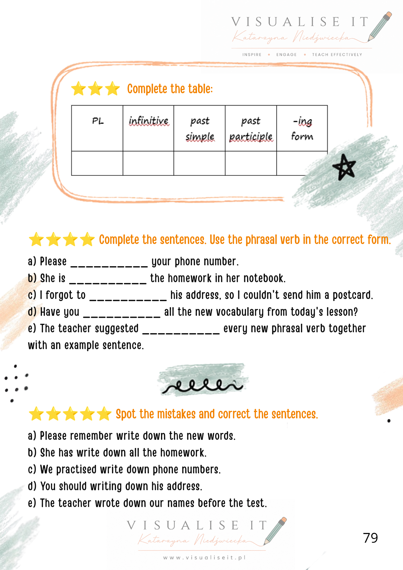 VISUALISE IT – Phrasal Verbs LEVEL 1-4 - obrazek 11